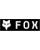Fox Sticker CORPORATE LOGO 7" schwarz schwarz
