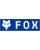 Fox Sticker CORPORATE LOGO 7" schwarz grau schwarz grau