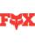 Fox Sticker F HEAD X 7" rot rot
