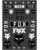 FOX Sticker LEGACY schwarz schwarz