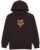 Fox Fleece Hoodie Kids THE WORLD PO braun YS braun