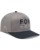 Fox Snapback Kappe RACE SPEC grau OS grau