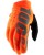 100% BRISKER Handschuhe schwarz orange M schwarz orange