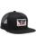 Fox Snapback Cap WINGED TRUCKER schwarz schwarz