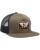 Fox Snapback Cap WINGED TRUCKER grün grün