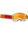 Fox Motocross Brille Main HELLO FUTURE verspiegelt weiss gelb weiss gelb