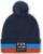 Fox Beanie FRACTURE POM blau blau
