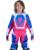 Fox MX Combo Hose Shirt 180 COLLECT Kids blau pink