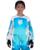Fox MX Combo Hose Shirt 180 SHIELD Kids blau weiss