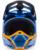 Fox Combo Crosshelm mit Brille V1 COLLECT blau