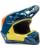 Fox Combo Crosshelm mit Brille V3 TINE blau
