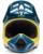 Fox Combo Crosshelm mit Brille V3 TINE blau