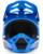 Fox Combo Crosshelm mit Brille V1 SHIELD blau