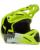 Fox Combo Crosshelm mit Brille V1 SHIELD Kids neon gelb
