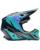 Fox Motocross Helm V3 RS CANVAS blau XS blau