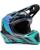 Fox Combo Crosshelm mit Brille V3 RS CANVAS blau