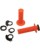 Moose Racing 36 Series anklemmbare Griffe GRIP LOCK-ON OR/BK