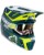 Leatt MX Helm mit Brille 7.5 Moto Kit Acid Fuel neon gelb S neon gelb