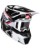 Leatt MX Helm mit Brille 7.5 Moto Kit schwarz weiss S schwarz weiss
