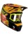 Leatt MX Helm mit Brille 7.5 Moto Kit Citrus gelb S gelb
