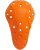 ICON D3O® T5 EVO Pro X Ellenbogenschützer orange OS