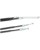 Moose Racing Schwarzer Vinyl-Gaszug CABLE THROTTLE MSE HON