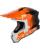 Acerbis AIRSTRIKE-C Motocross Helm orange weiss XS orange weiss