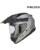 Acerbis Attack Adventure Helm gelb grau XS gelb grau