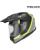 Acerbis Attack Adventure Helm schwarz neon gelb XS schwarz neon gelb