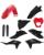 Acerbis Plastikteile Kit Full für Gas Gas EC 21-23 schwarz rot