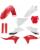 Acerbis Plastikteile Kit Full für Gas Gas EX 21-23 rot weiss