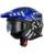 Acerbis Jet Aria Evo Jethelm schwarz blau XS schwarz blau