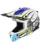 Acerbis LINEAR Motocross Helm weiss blau XS weiss blau
