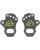 Acerbis PALMINO Palm Protectors grau gelb S-M grau gelb