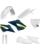 Acerbis Plastikkit für Husqvarna standard weiss