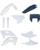 Acerbis Plastikkit für Husqvarna FE 250 standard weiss