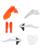 Acerbis Plastikkit für KTM MC 50 standard orange