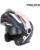 Acerbis RIDER GRAPHIC Adventure Helm bunt XS bunt