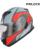 Acerbis SEREL Integralhelm grau rot XS grau rot