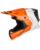 Acerbis T711 Motocross Helm orange weiss XS orange weiss