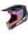 Acerbis WHOOPS GRAPHIC Motocross Helm schwarz blau XS schwarz blau