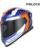 Acerbis X-Way Integralhelm blau orange XS blau orange