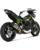 Akrapovic Slip-On Serie Schalldämpfer TI/CF Z900 /A2