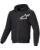 Alpinestars Chrome v2 Sport Motorrad Hoodie schwarz weiss S schwarz weiss