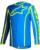 Alpinestars Fluid Apex Motocross Jersey blau gelb S blau gelb
