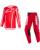 Alpinestars Kids MX Combo Hose Shirt Fluid Apex rot