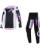 Alpinestars Kids MX Combo Hose Shirt Fluid Grid schwarz lila