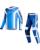 Alpinestars Kids MX Combo Hose Shirt Fluid Portl blau weiss