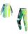 Alpinestars Kids MX Combo Hose Shirt Fluid Portl grün gelb