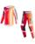 Alpinestars Kids MX Combo Hose Shirt Fluid Portl rot orange